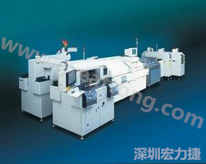 VAi 6300自動焊球貼放系統(tǒng)、回流焊爐、回流焊后的清洗機和材料運送設備